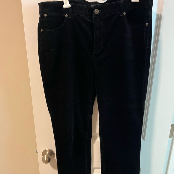 Talbots Black Corduroy Trousers - Picture 1 of 4